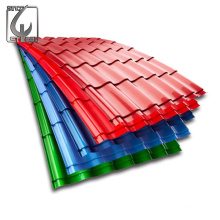 Roofing Materials Iron Sheet Prepainted Corrugated Color Roof Price In The Philippines With Low Price